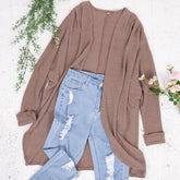 Cárdigan de punto de fácil apertura frontal